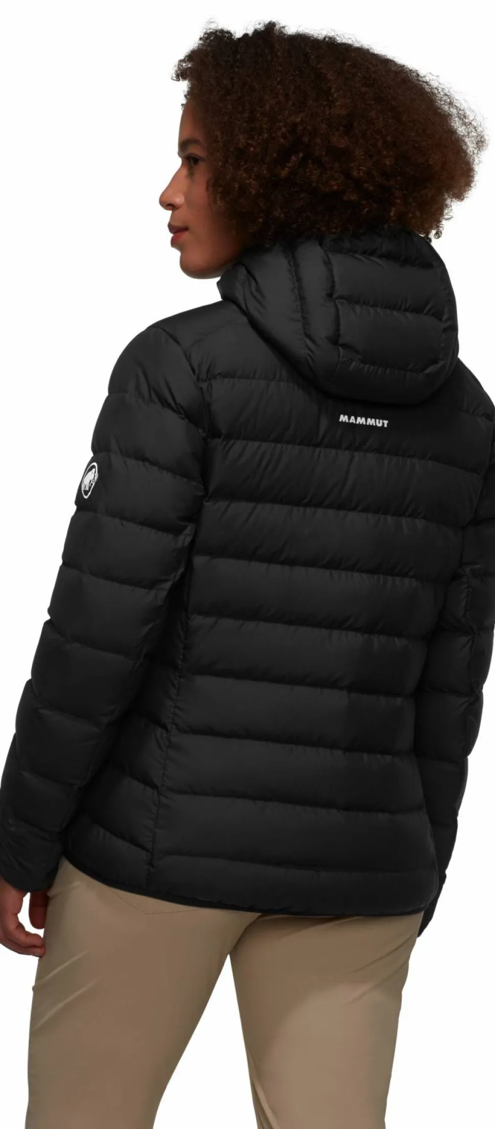Mammut Women's Trovat Down IN Hooded Jacket Black