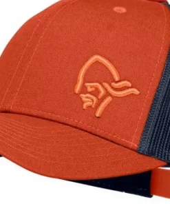 Norrøna /29 Trucker Mesh Snap Back Cap Gold Flame