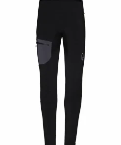 Norrøna Women's Trollveggen Warmwool2 Stretch Tights Caviar