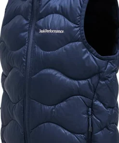 Peak Performance Juniors' Helium Down Vest Blue Shadow