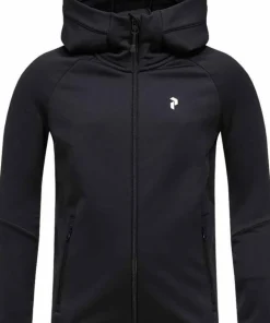 Peak Performance Junior's Rider Essentials Zip Jacket Black/black/