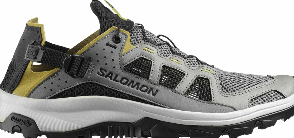 Salomon Men's Techamphibian 5 Castlerock/Willow/Black