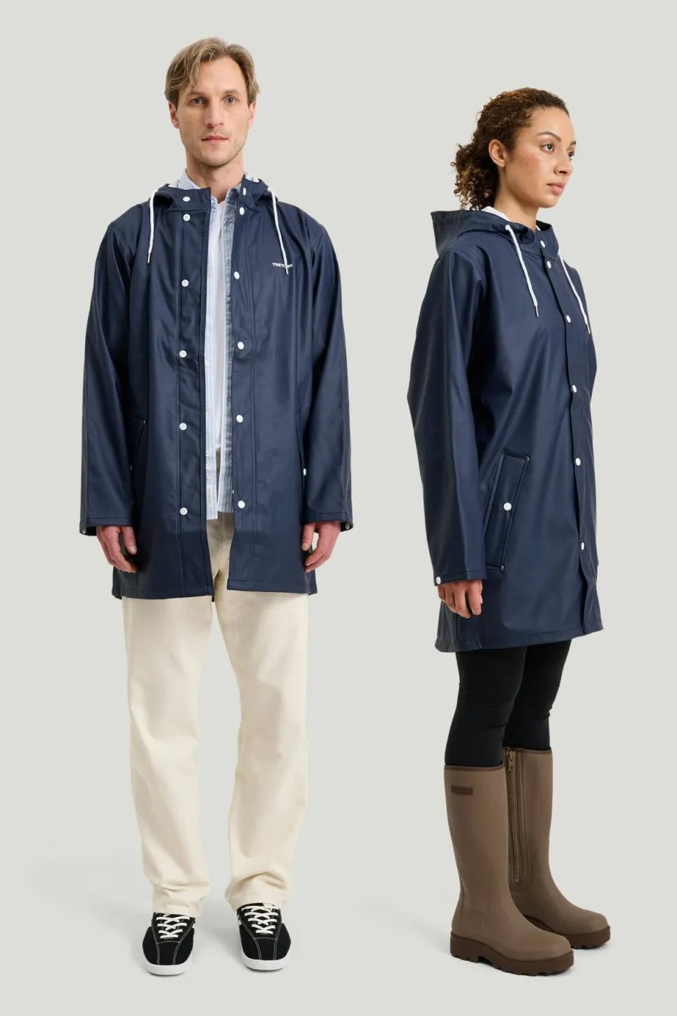 Tretorn Unisex Wings Rain Jacket Navy