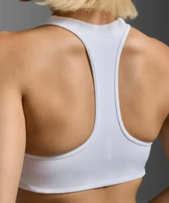 2XU Women's Form Racerback Medium Impact Bra White/white