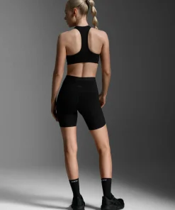 2XU Women's Form Stash Hi-Rise Compression 4 Inch Shorts Black/black